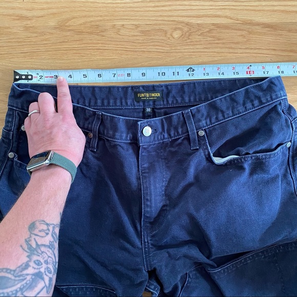 Flint and Tinder Heavyweight Reinforced Work Denim Made in USA - Picture 8 of 11